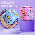 Wholesale hot sale kids educational toys magic cubes spinning Fidget Spinner Toy For Kids  Adult Rotating Magic Bean